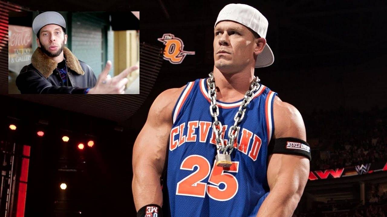John Cena accused of stealing lyrics by one of his favourite rappers