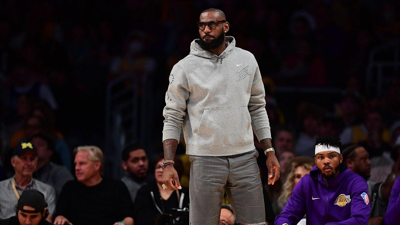 "LeBron James and co. missing the playoffs gave someone a $160,000 payday!": Bettor makes bank after the Los Angeles Lakers get eliminated from playoff contention