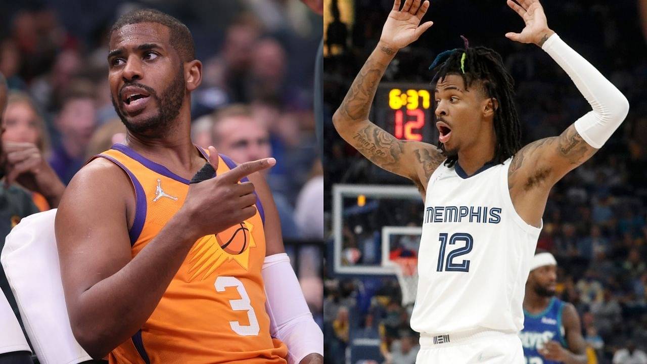 “Chris Paul is so cold! He took over this game!”: Ja Morant astonished at Suns superstar dropping 19 points in the 4th quarter to put Pelicans away in Game 1