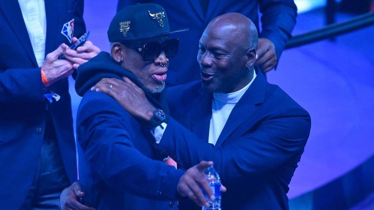 "Dennis Rodman, you won't get beyond 40 years": When The Worm laughed off some trashtalk from Michael Jordan regarding his party-laden lifestyle
