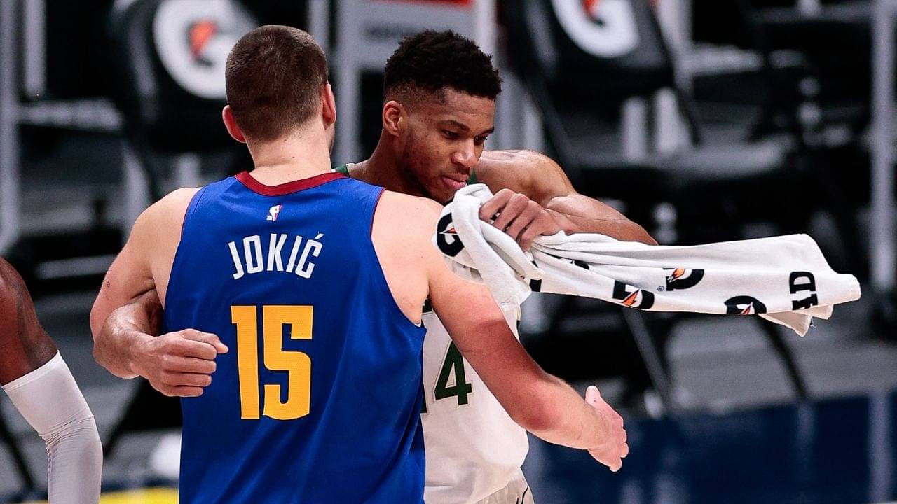 "Nikola Jokic has as many double-doubles as Giannis has games played! 64!": NBA Reddit uncovers shocking stat, further adding to Nuggets star's case to win MVP