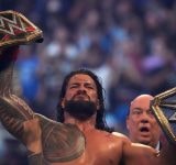 “The Rock can get it too,” says Roman Reigns drops a hint on possible match up with Dwayne Johnson after the show at the O2 arena in London.