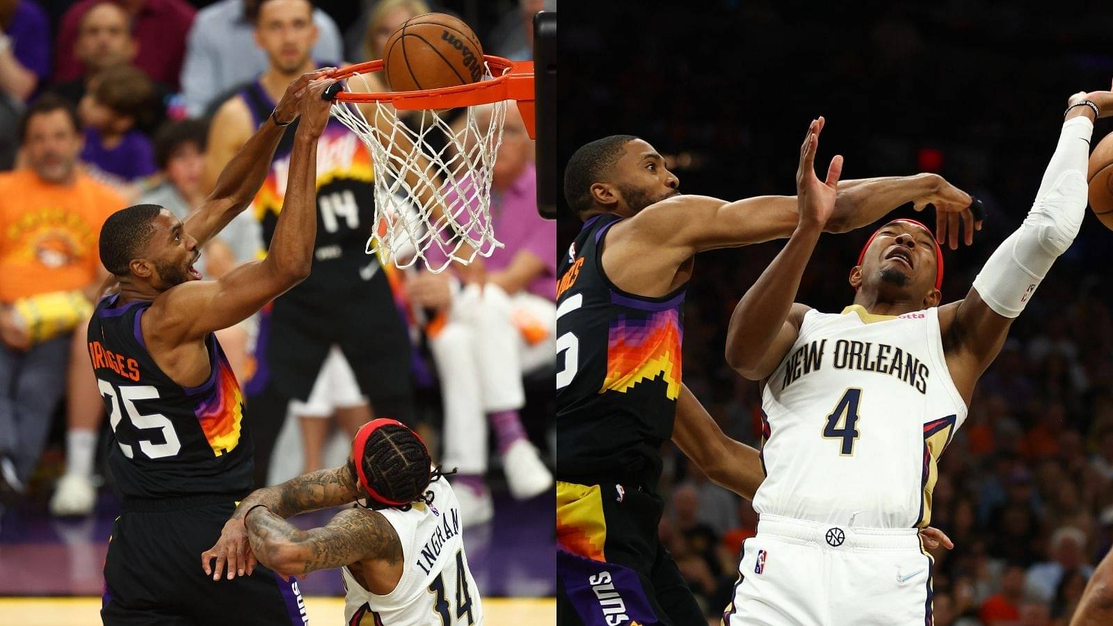 "Mikal Bridges made 12/17 for 31 points, players he guarded made 3/17 for 7 points": New Orleans Pelicans are shooting 36% in the series against Suns' defensive juggernaut