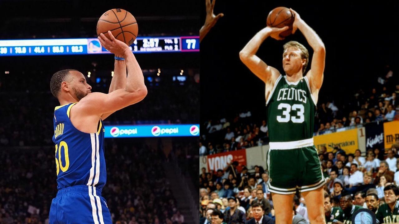 “Stephen Curry is not the greatest shooter ever!”: When Larry Bird shockingly didn't have the Warriors superstar as best 3-point sniper of all-time