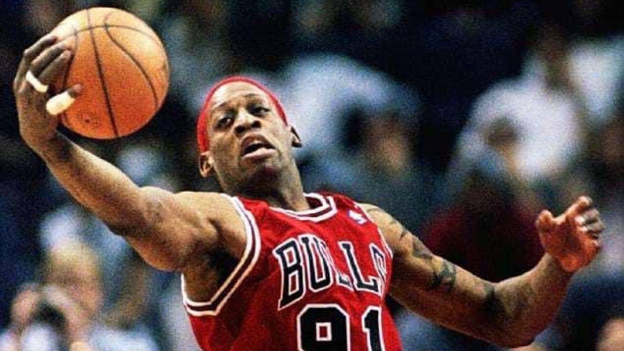 6ft 7' Dennis Rodman's imitation of Michael Jordan led to comedy of errors