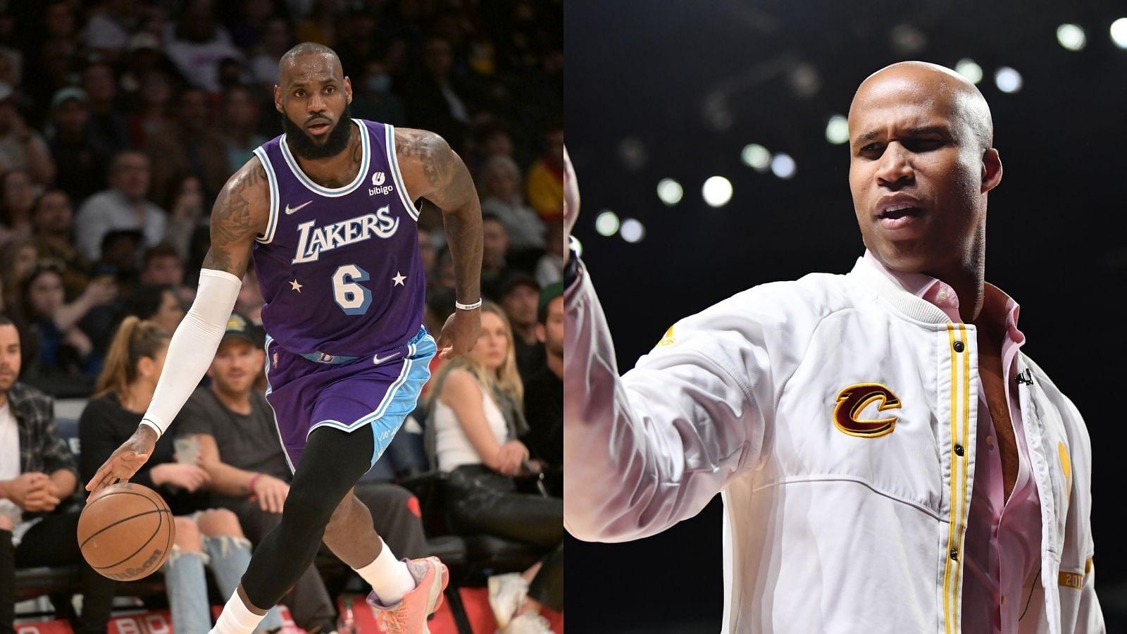 "LeBron James is the MOST SELFISH SUPERSTAR": Richard Jefferson hilariously roasts Lakers superstar's overly animated and self-serving celebrations