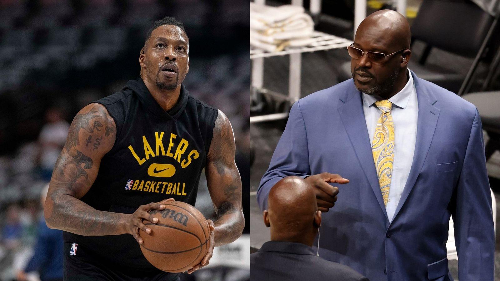 "Shaquille O’Neal refuses to acknowledge Dwight Howard is a Hall-of-Famer": The Diesel continues to throw shade on Lakers Big Man's legacy