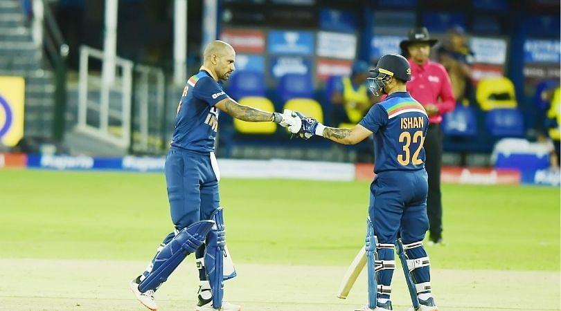 Ishan Kishan has revealed the reaction of Shikhar Dhawan when he smashed ten runs on the first two balls of his ODI debut.