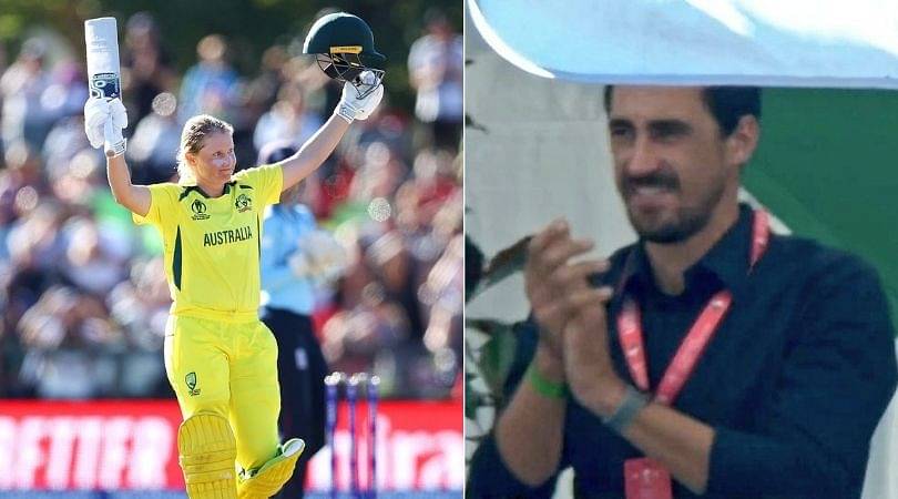 Wife of Mitchell Starc: Mitchell Starc gives standing ovation as wife Alyssa Healy departs after record World Cup final century