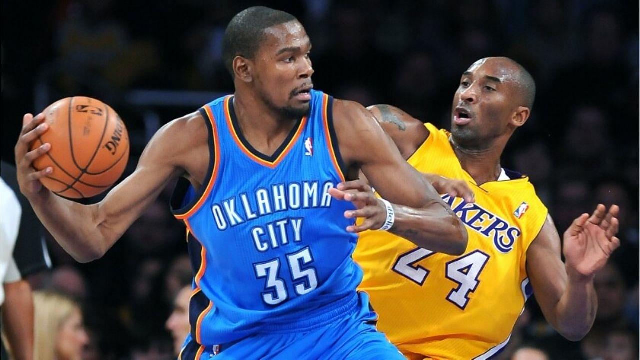 "I retired without having figured out how to shut Kevin Durant down!": When Kobe Bryant called the Slim Reaper the toughest guy to guard in the NBA