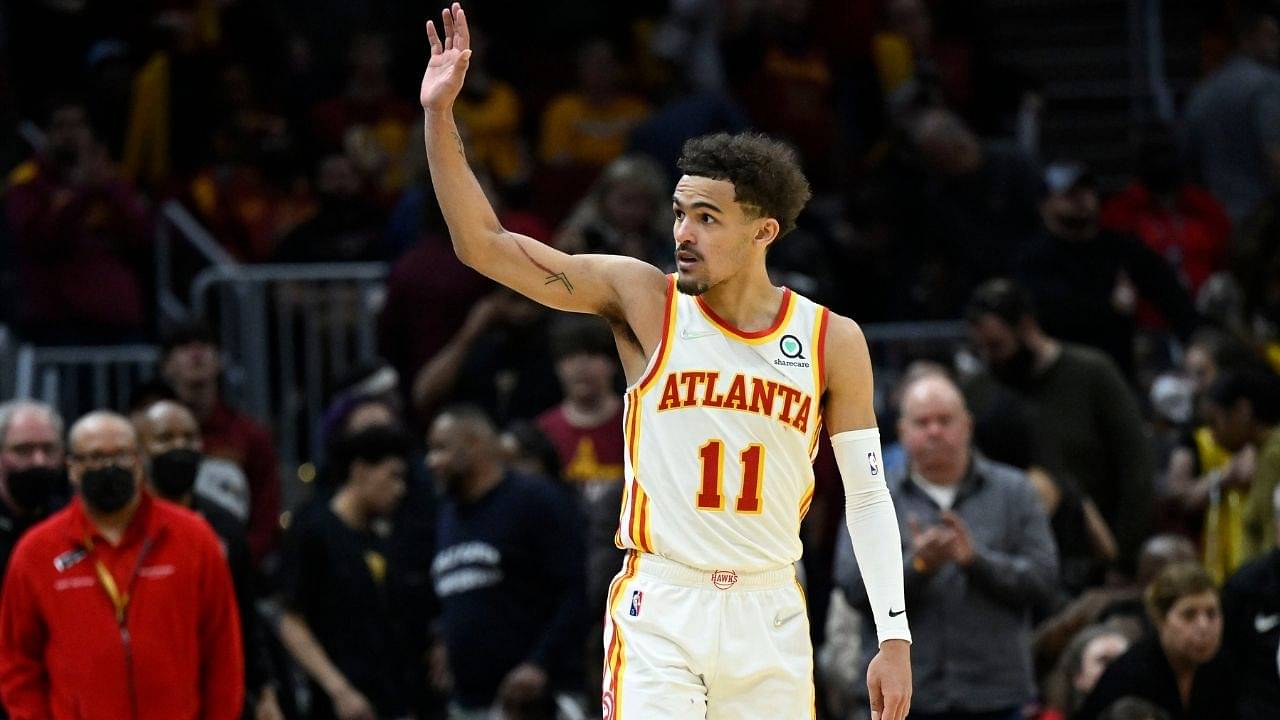 "Trae Young is the villain we need!": Hawks star MOCKS Cavaliers crowd, bids them goodbye after securing win and the 8th seed
