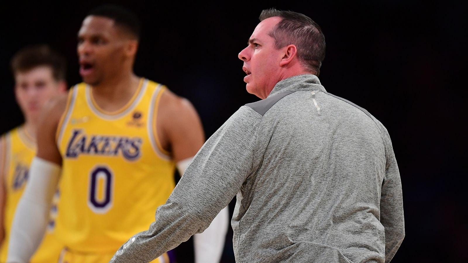 "Frank Vogel, who you fronting for? Everyone and their grandmama knows you're done": Los Angeles Lakers coach will still not admit their season is over, tries to put up a brave face