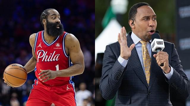 “James Harden Should Shave His Beard!”: Despite Joel Embiid’s Historic Drop-Off, Sixers Star Gets Slandered By Stephen A Smith