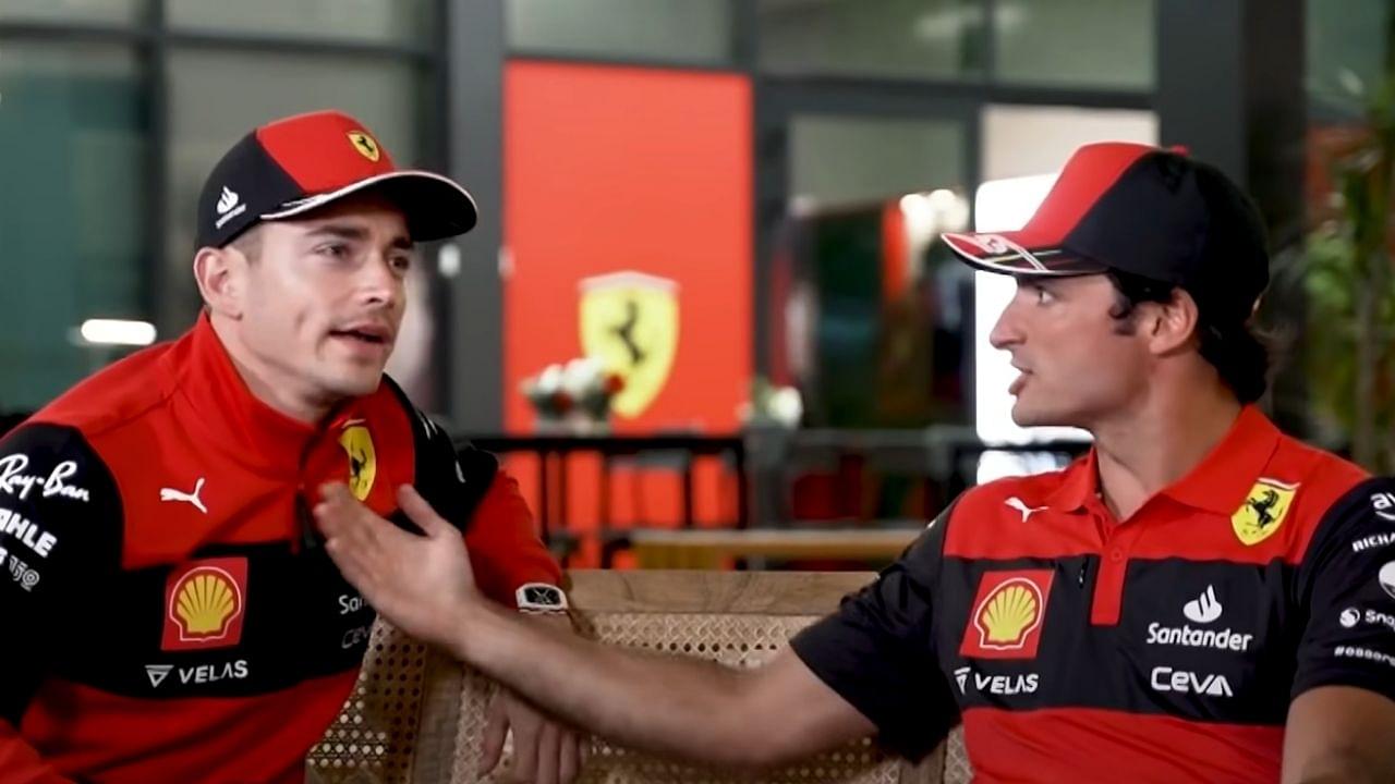 "Seb and Charles!" - Charles Leclerc forgets himself in illustrious Ferrari record