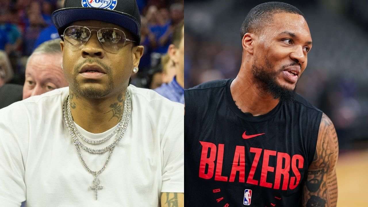 Everybody wore Iversons” - Damian Lillard on looking up to Allen Iverson  growing up, Basketball Network
