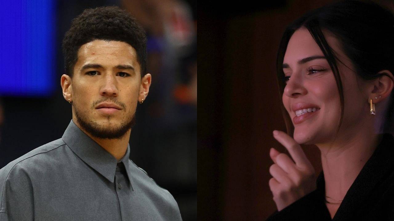 “People tried to warn Devin Booker and the Kardashian/Jenner curse!”: NBA Twitter blows up following break-up rumors along with Suns historic Game 7 collapse against Mavericks