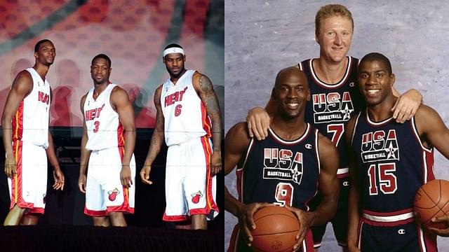 “I would’ve never asked Larry Bird or Magic Johnson to join me!”: When Michael Jordan took a shot at LeBron James for forming a superteam with Dwayne Wade, Chris Bosh in Miami