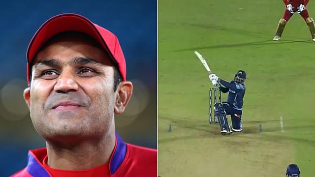 "Need his statue in Punjab King dugout": Virender Sehwag salutes Rahul Tewatia for hitting 2 sixes off Odean Smith to win IPL 2022 match