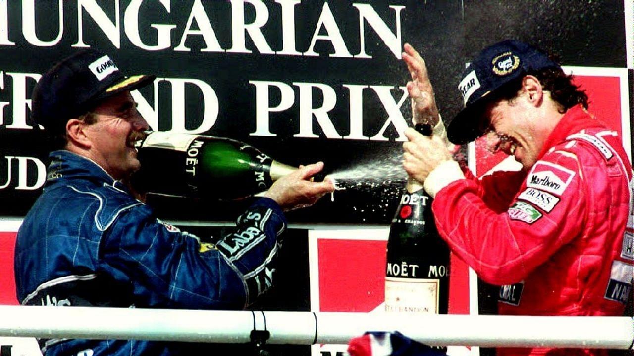 "Now you know what a b*****d I am" - Nigel Mansell reveals what Ayrton Senna admitted to him when the former won the championship in 1992
