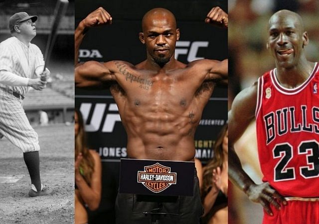 Jon Jones Michael Jordan Babe Ruth