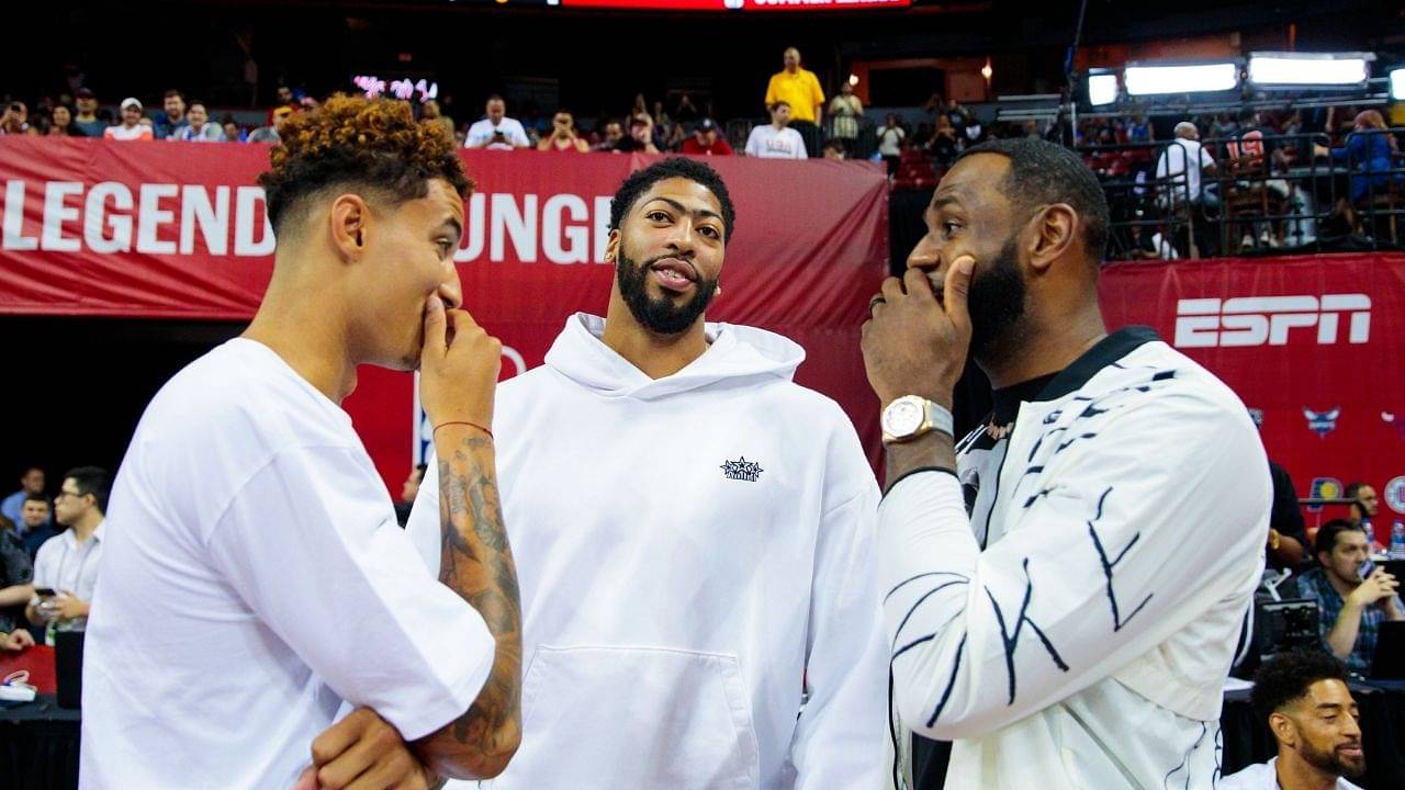 "Me and Kyle Kuzma on that show would be insane!": LeBron James exchanges some banter with his former Lakers teammate as they discuss NBA playoffs on Twitter