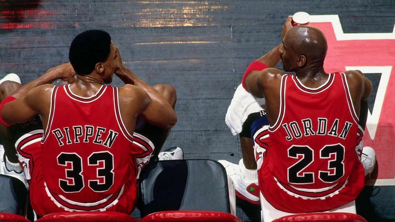 Michael Jordan Scottie Pippen WWE
