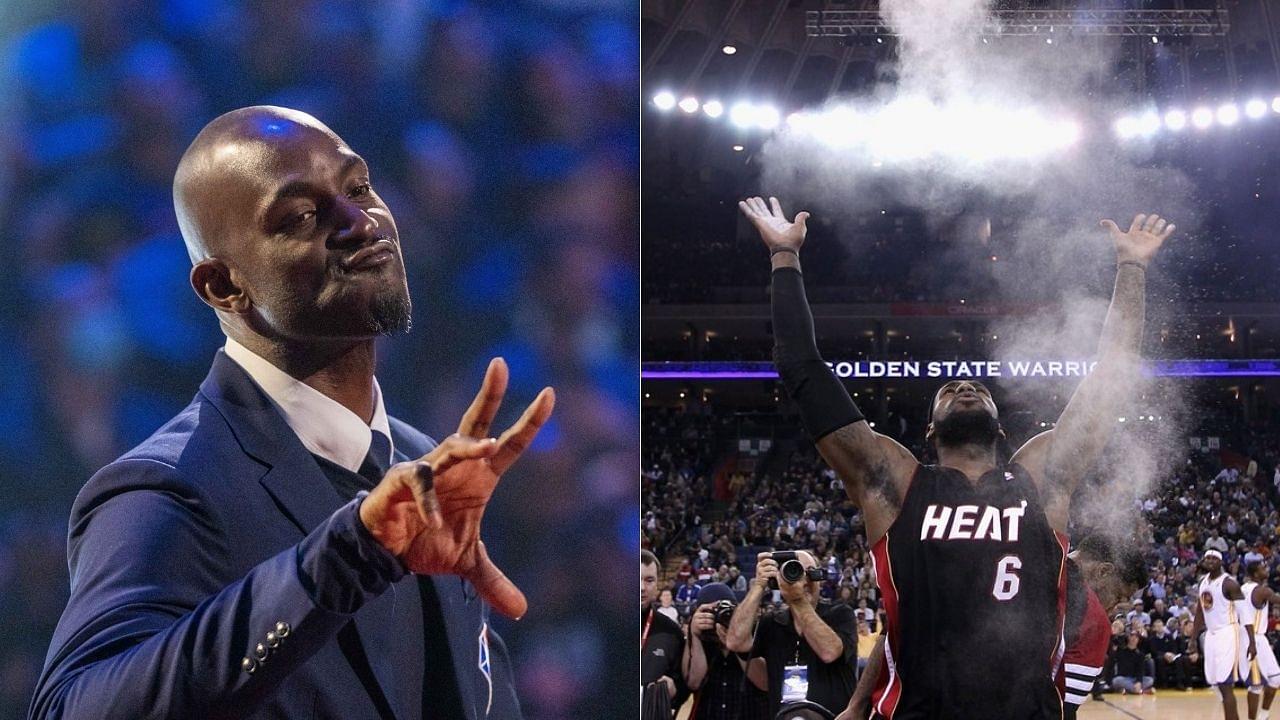 “LeBron James’ rendition of the chalk toss was a shame”: When Kevin Garnett revealed why he wasn’t impressed with The King’s iconic pre-game ritual