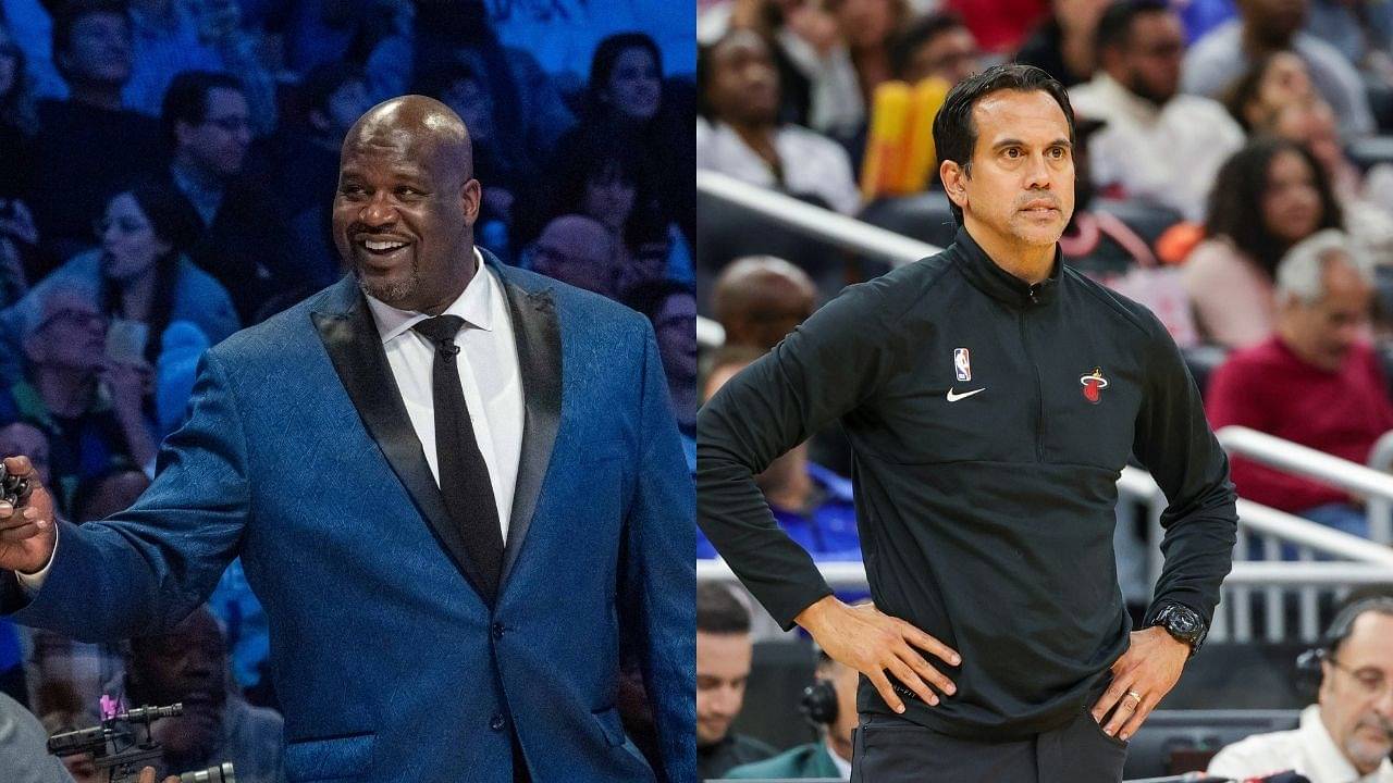 "When you needed big moments from Shaquille O'Neal the most, that's when he brought it": Erik Spoelstra reveals insights about the Diesel's run with Miami Heat