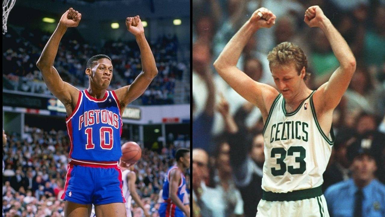 “Larry Bird completely lost it against Bill Laimbeer and Dennis Rodman!”: Celtics legend went berserk following physical play from ‘Bad Boy’ Pistons in 1987 ECF