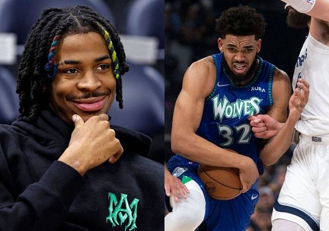 "We in Minnesota now Karl Anthony Towns???": Ja Morant destroys KAT on Twitter following Wolves All-Star's attempt to mock Grizzlies mid-game