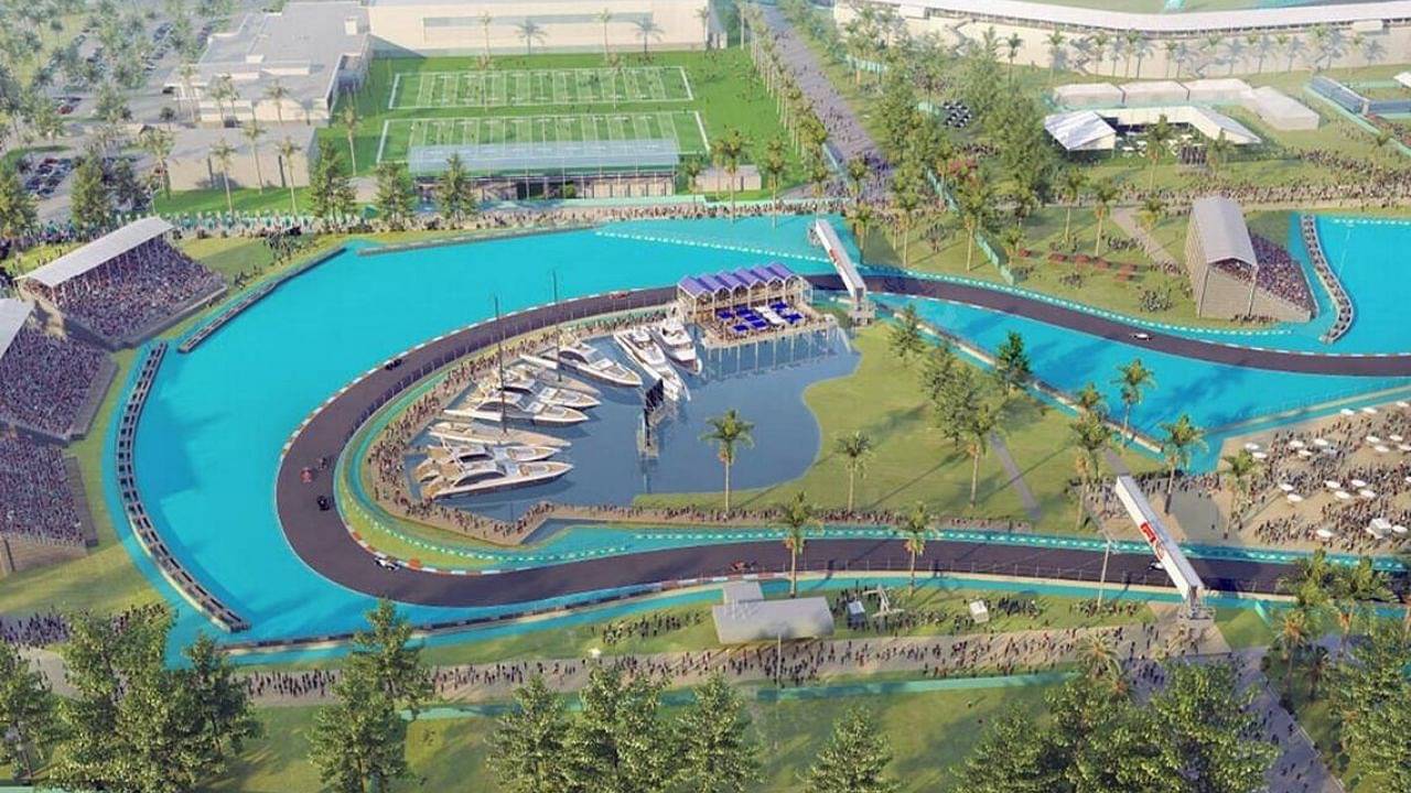 "They want to be like Monaco so bad!"- F1 Twitter reacts hilariously to the fake Marina being constructed ahead of the Miami Grand Prix