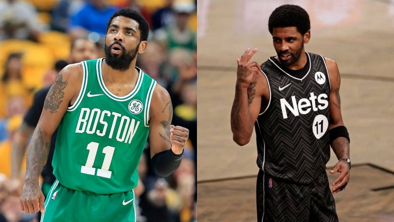 Why did Kyrie Irving leave the Boston Celtics for the Brooklyn Nets to join forces with Kevin Durant?