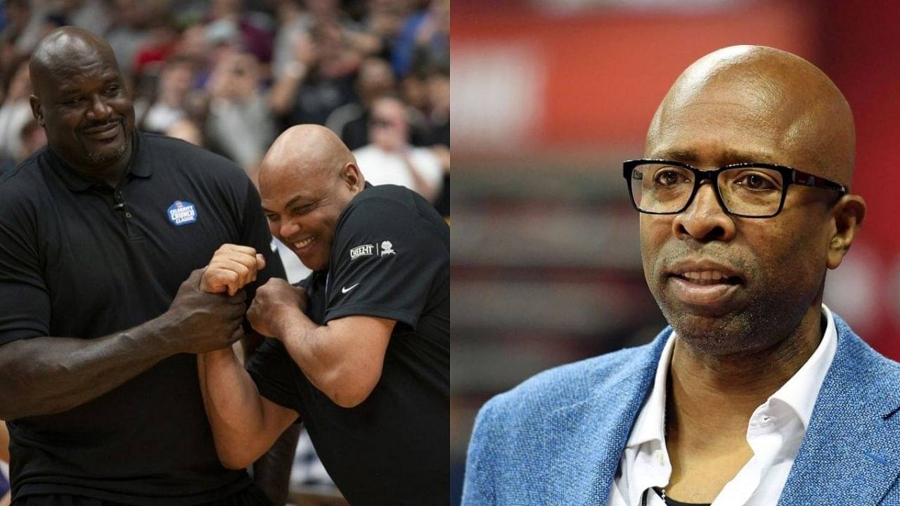 "Kenny Smith is a vegetarian nobody gets food poisoning eating that broccoli and asparagus crap": Charles Barkley and Shaquille O'Neal roast The Jet for being absent