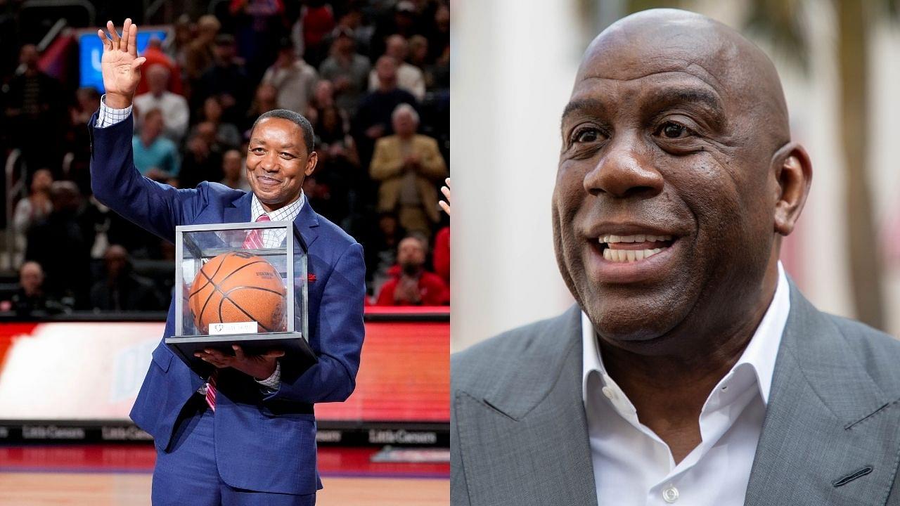 "Magic had a 5th passing lane unlike other guards who had 4": Isiah Thomas reveals the trump card of mentor Earvin Johnson