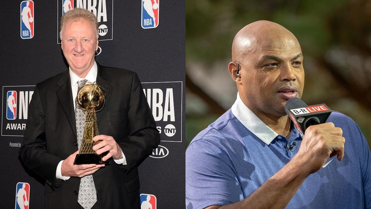 "I do things better than Larry Bird, If you give me Parish, McHale, and DJ imma be alright": Dan Patrick coaxes Charles Barkley on his comparisons with Celtics legend