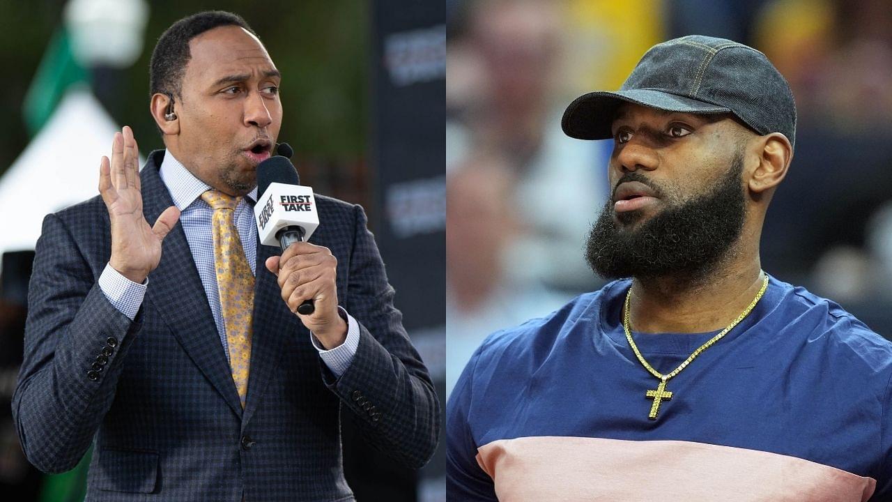 "I wouldn't let LeBron James do sh*t!": Stephen A Smith emphatically claims he could have led Lakers to a FAR less miserable season