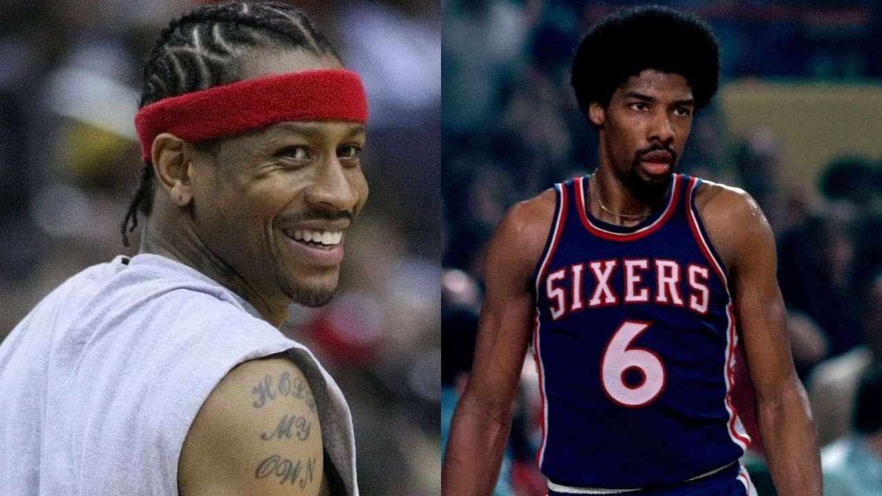 Allen Iverson explains why he wearing Dr. J number 6 jersey in NBA All Star  Game 2002 