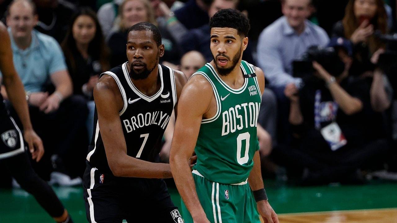 “Taking Jayson Tatum over Kevin Durant as the best player and it’s not close”: Eastern Conference scout firm in his belief that Celtics forward has eclipsed Net #7