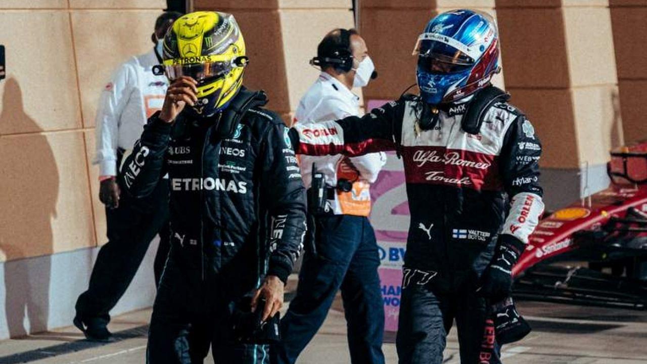 "Nothing has changed" - Valtteri Bottas opens up about his relationship with Lewis Hamilton following his move to Alfa Romeo