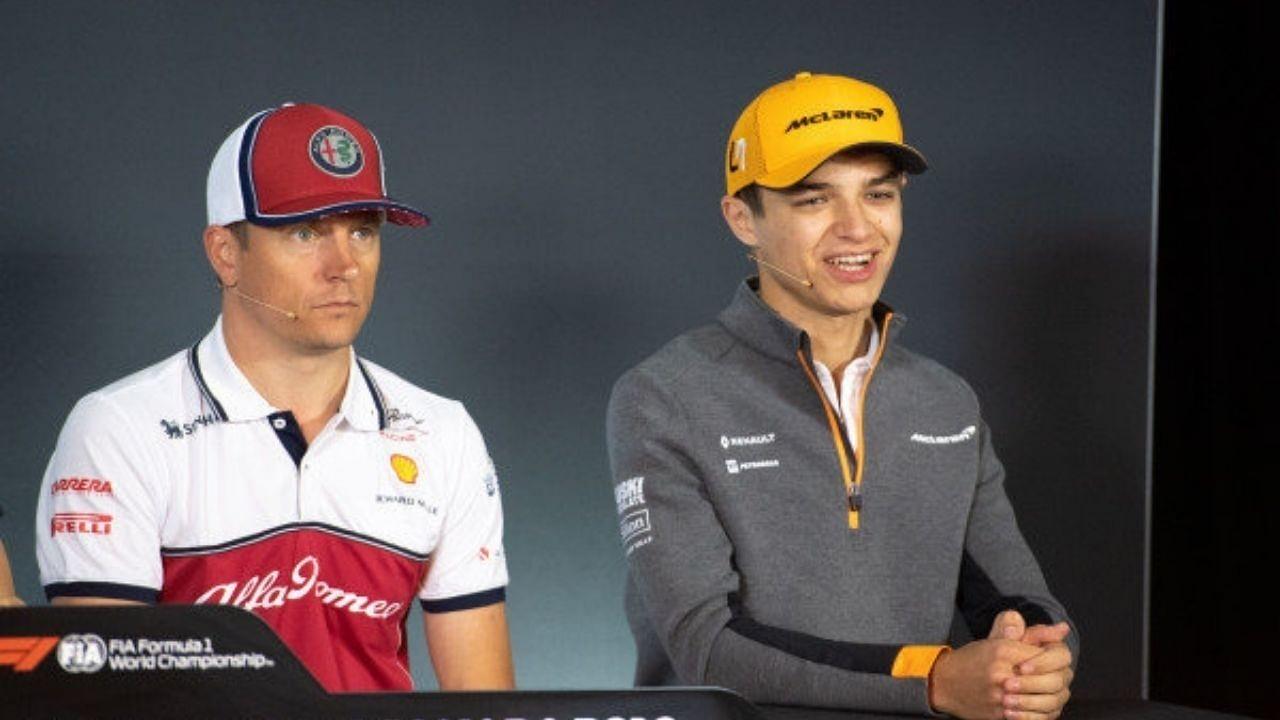 "There are plenty of other cool people in the world" - Lando Norris has never spoken to Kimi Raikkonen despite having spent three years together in F1