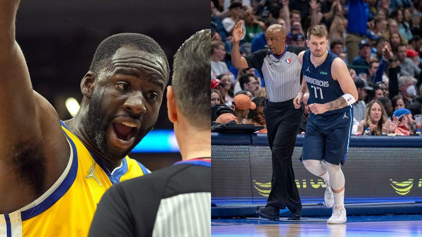 "Luka Doncic's Tech rescinded for no cursing!? I’ll finally win some appeals": Draymond Green is optimistic about his Technical Foul troubles in future