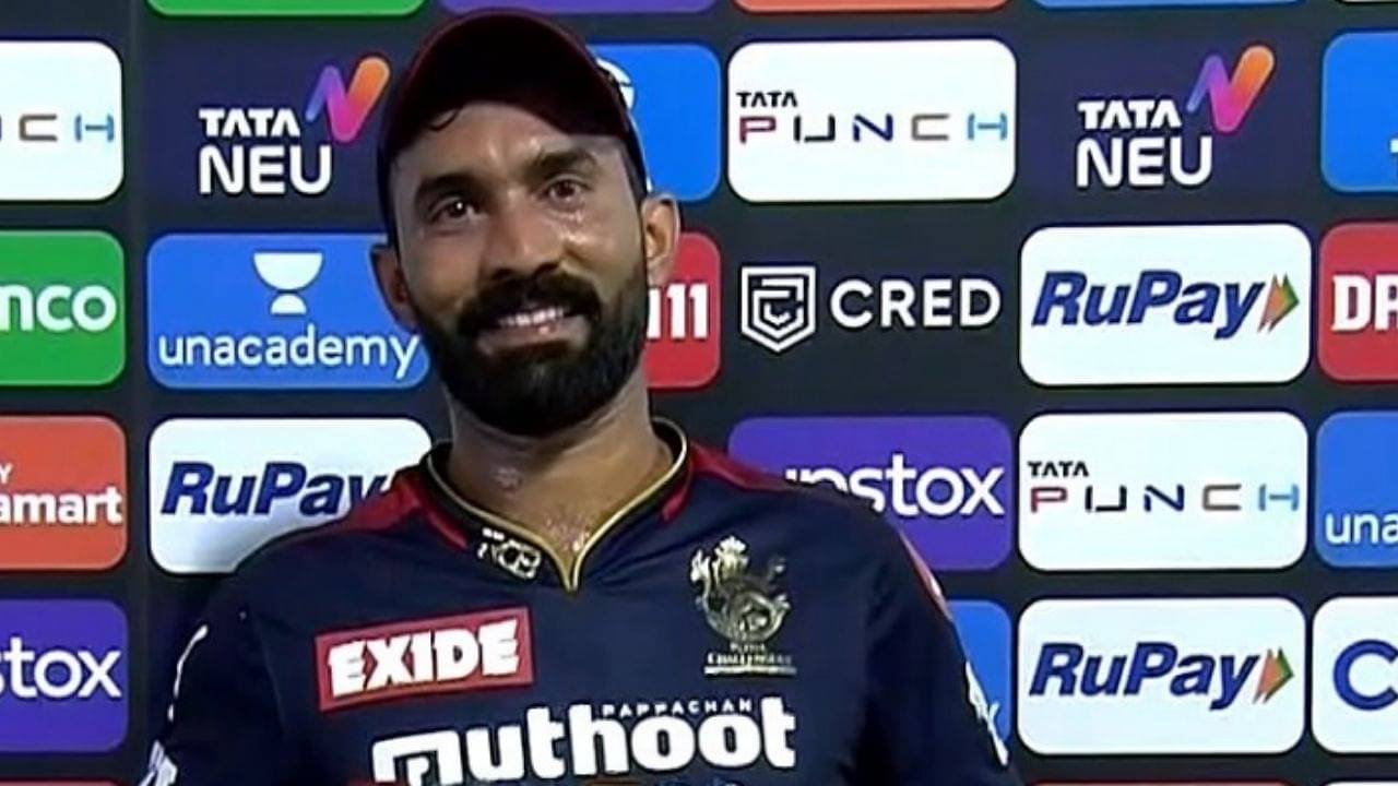 "I'm not done yet": Dinesh Karthik opens up on his retirement after match-winning knock vs RCB in IPL 2022
