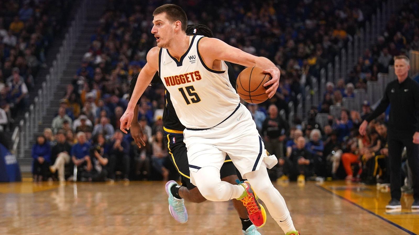 "This sh*t is and has been about skill, not some Nikola Jokic equation you came up with": NBA Twitter obliterates The Joker for his team's bad performance in first game of Playoffs against Warriors