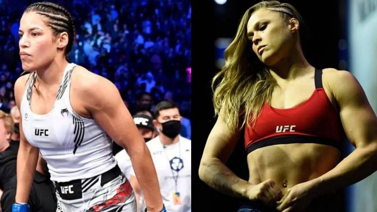 Pena asks Ronda to back up the tough talk in the Octagon.