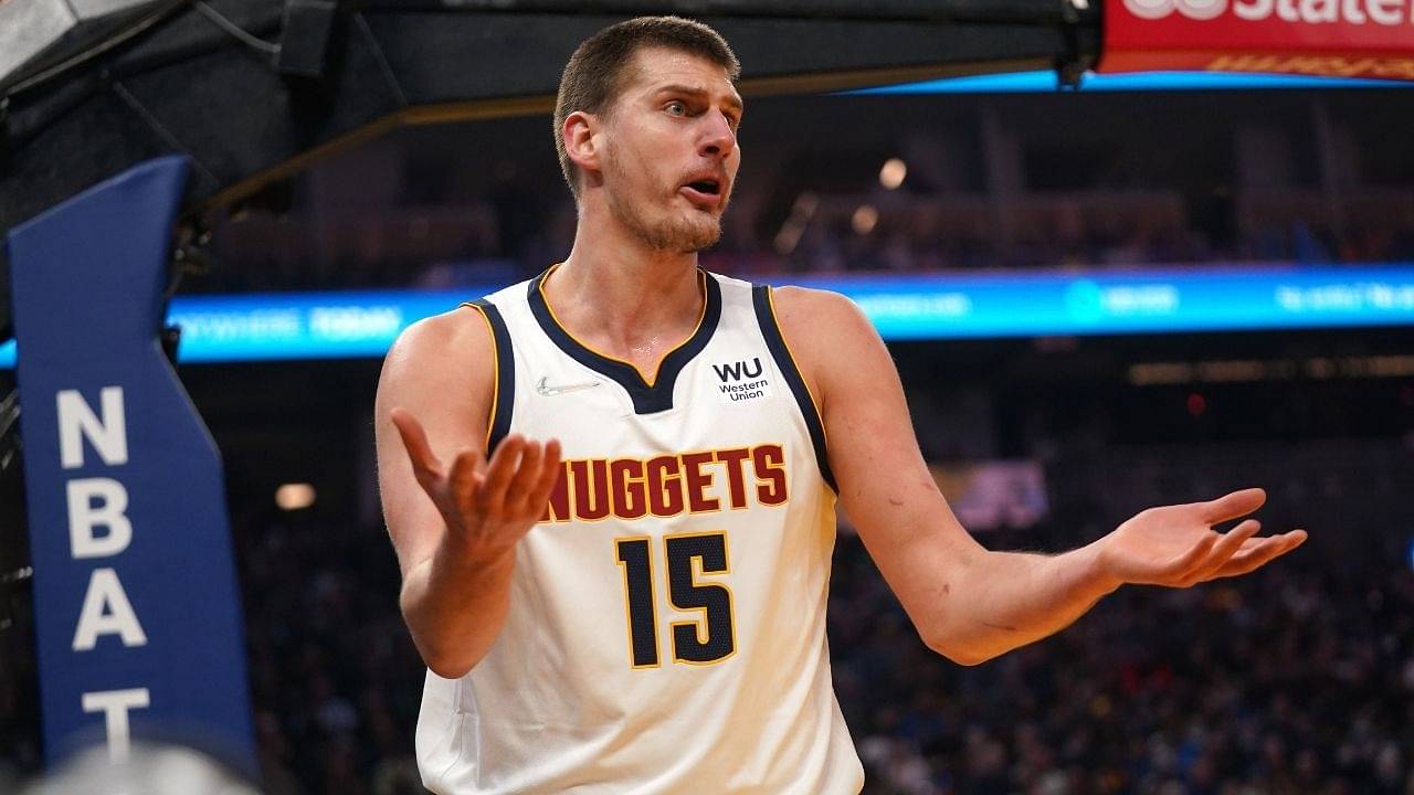 "Warriors had Nikola Jokic in HELL!": Nuggets star seen ABSOLUTELY EXHAUSTED on bench during Warriors' rampage in game-1