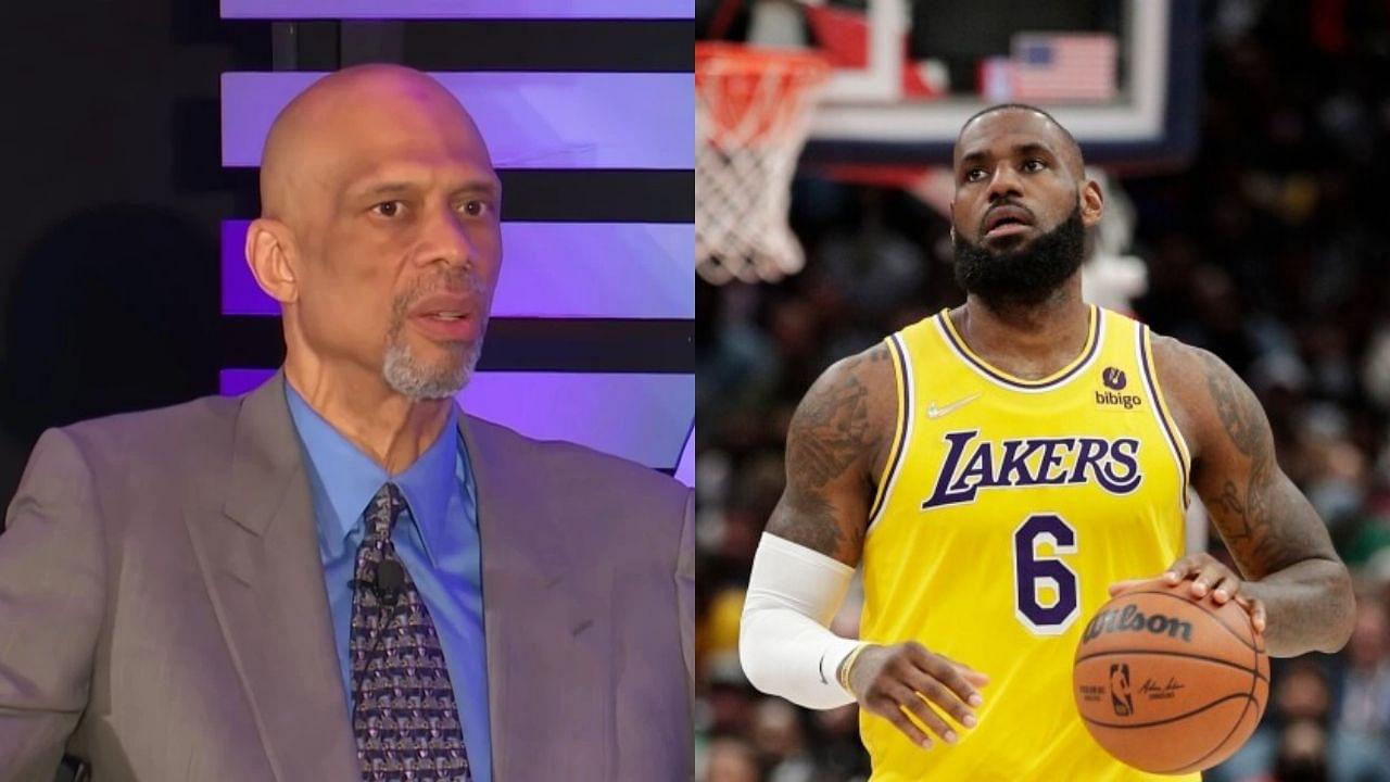 "LeBron James has earned it... I'm not going to be jealous of him!": Kareem Abdul Jabbar shares his thoughts on the Lakers' superstar closing in on his scoring record