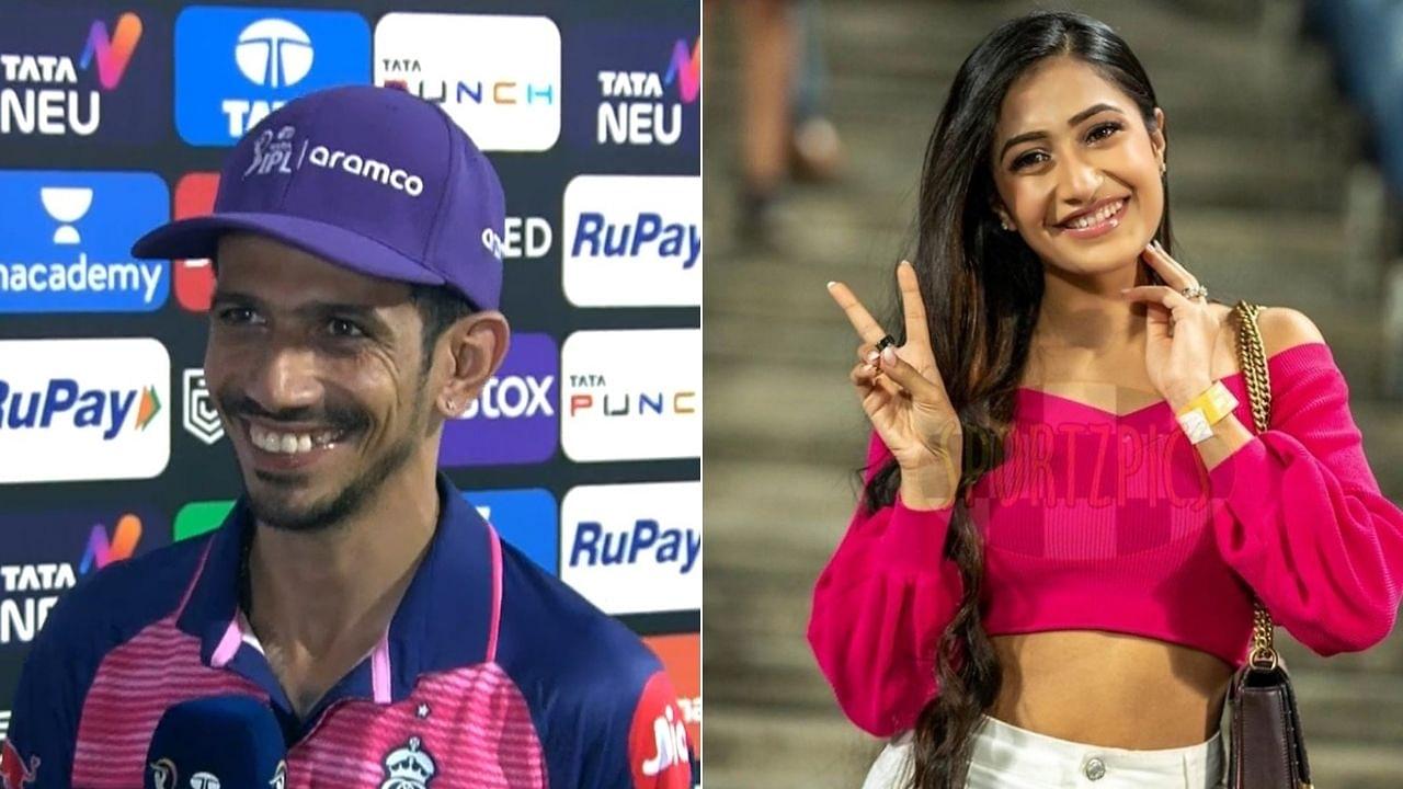 "Reel Mrs banaa rahi hai": Yuzi Chahal's hilarious response on making Instagram reel post RR vs LSG IPL 2022 match