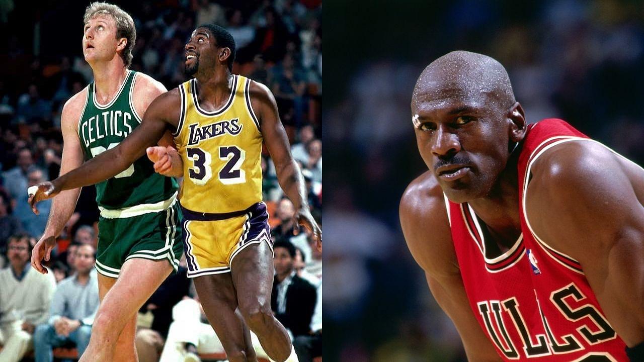 “Larry Bird looked at Magic Johnson to say it's over”: Michael Jordan recalls arguing with the Lakers superstar on having taken over as the best in the NBA