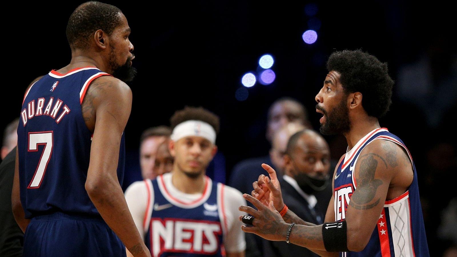 "Brooklyn Nets are 1st preseason favorite to not win a postseason game since 1985": How Kevin Durant and Kyrie Irving led team turned out to be one of the biggest disappointments of all-time