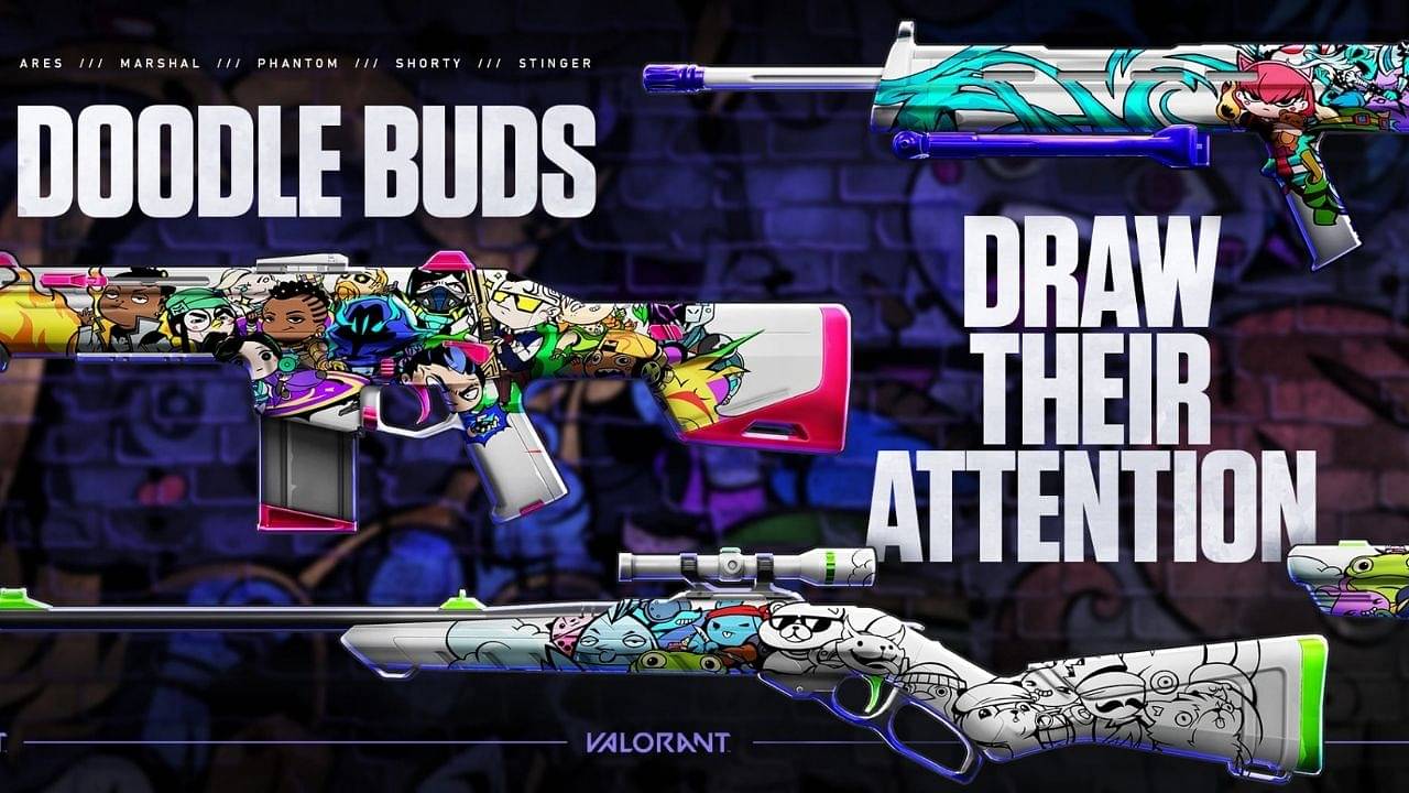 Doodle Buds Valorant Bundle: Weapons, Variants, Prices, and Release time